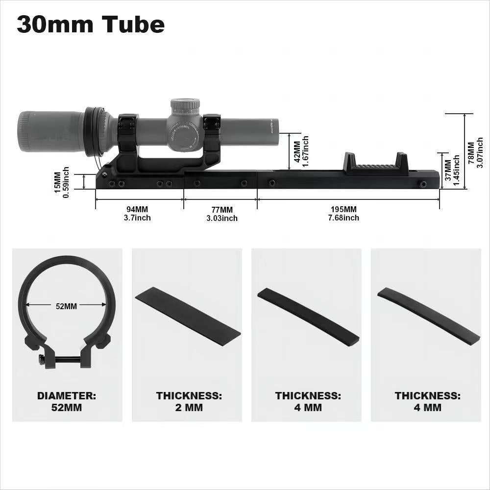 30mm LPVO Zoom Control Kit